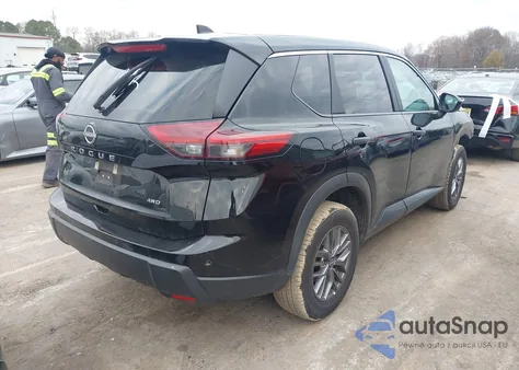 2024 Nissan Rogue S Intelligent Awd from USA, damaged, VIN 5N1BT3AB4RC711127